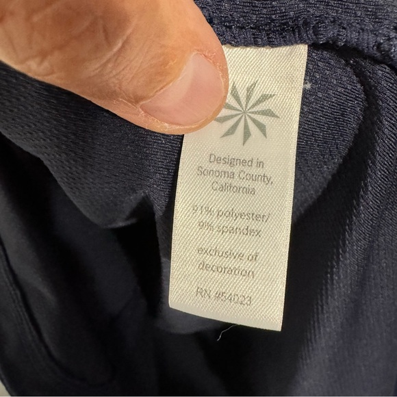 Athleta navy hooded tank dress xs - Picture 7 of 8